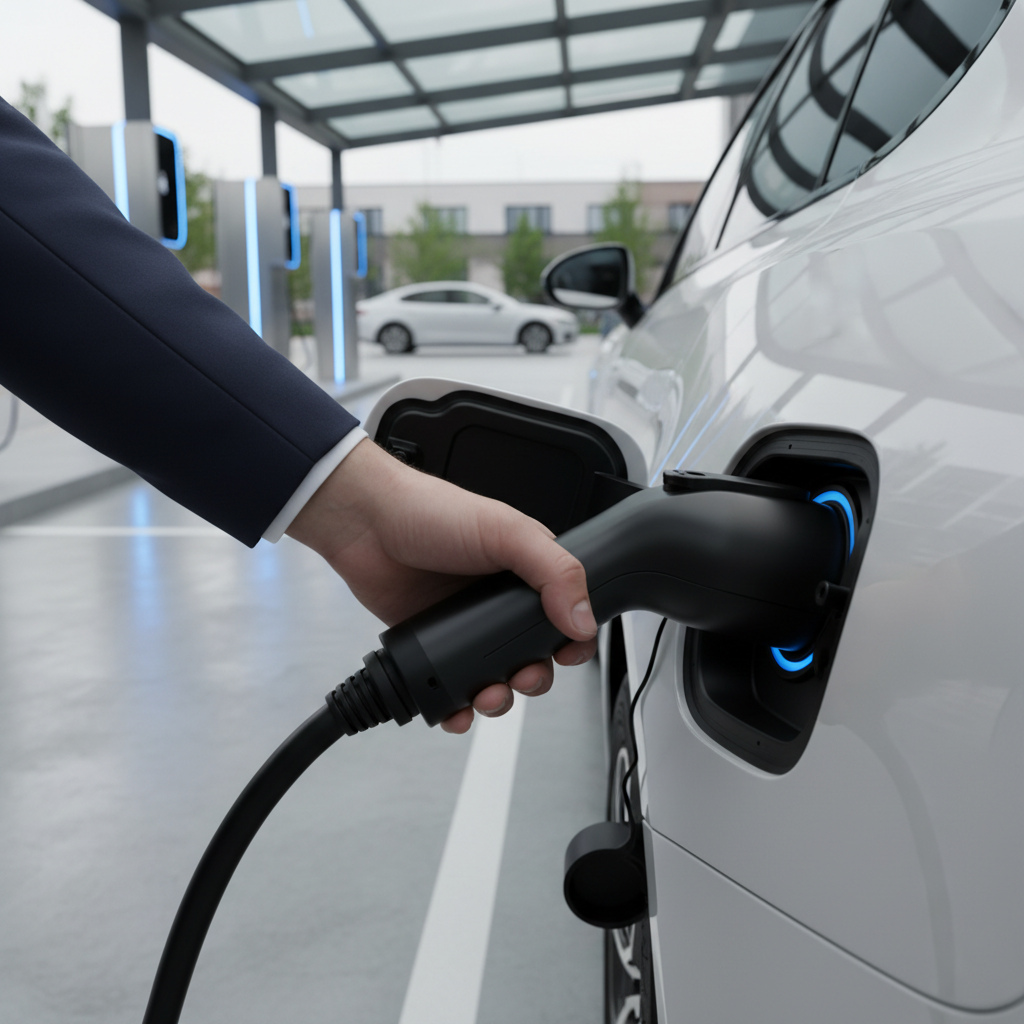 EV charger connectors Type 2 and CCS